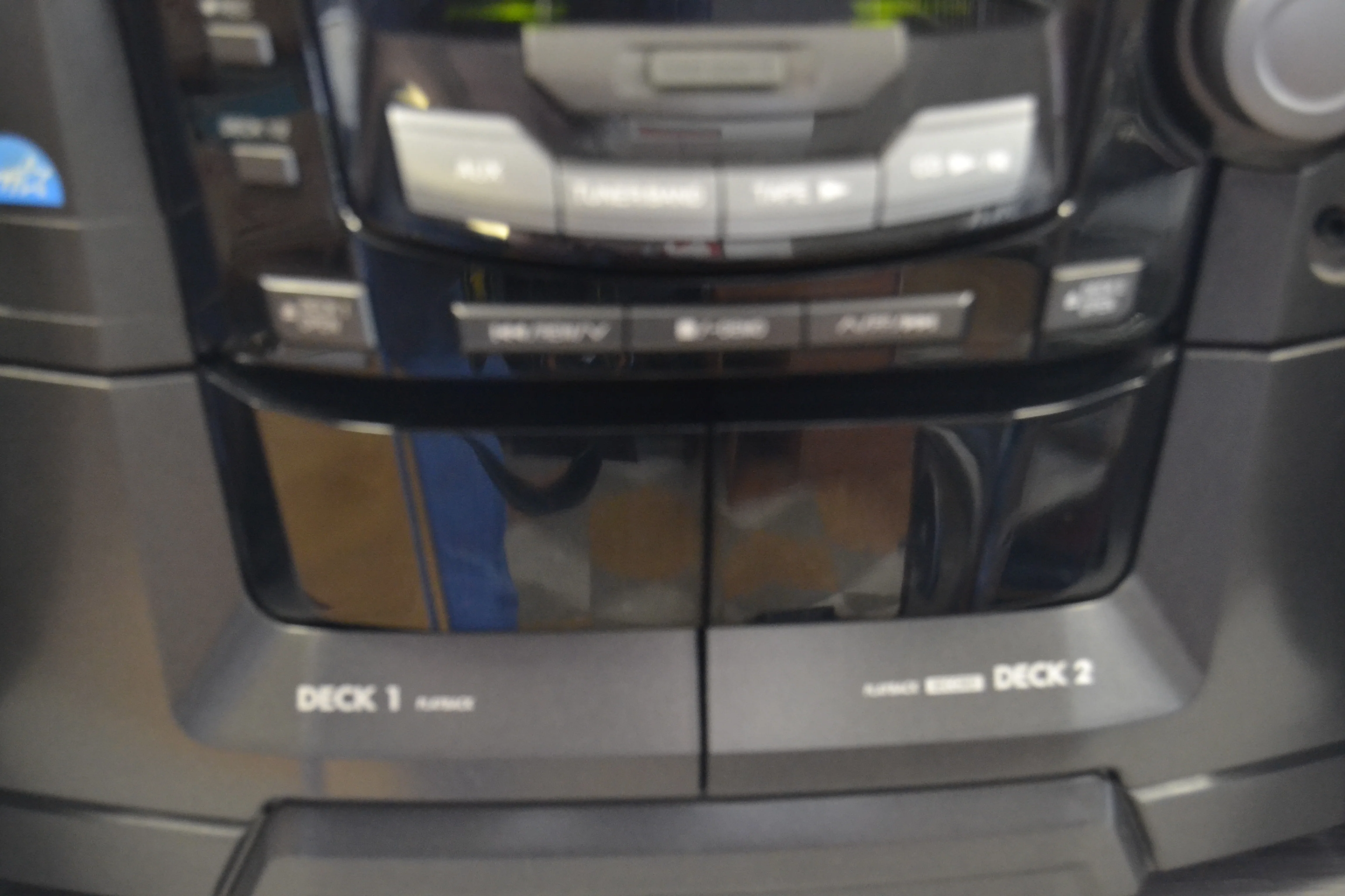 PANASONIC SA-AK300 5 CD Changer/AM/F Radio /Dual Cassette Stereo System * Remote - Image 5