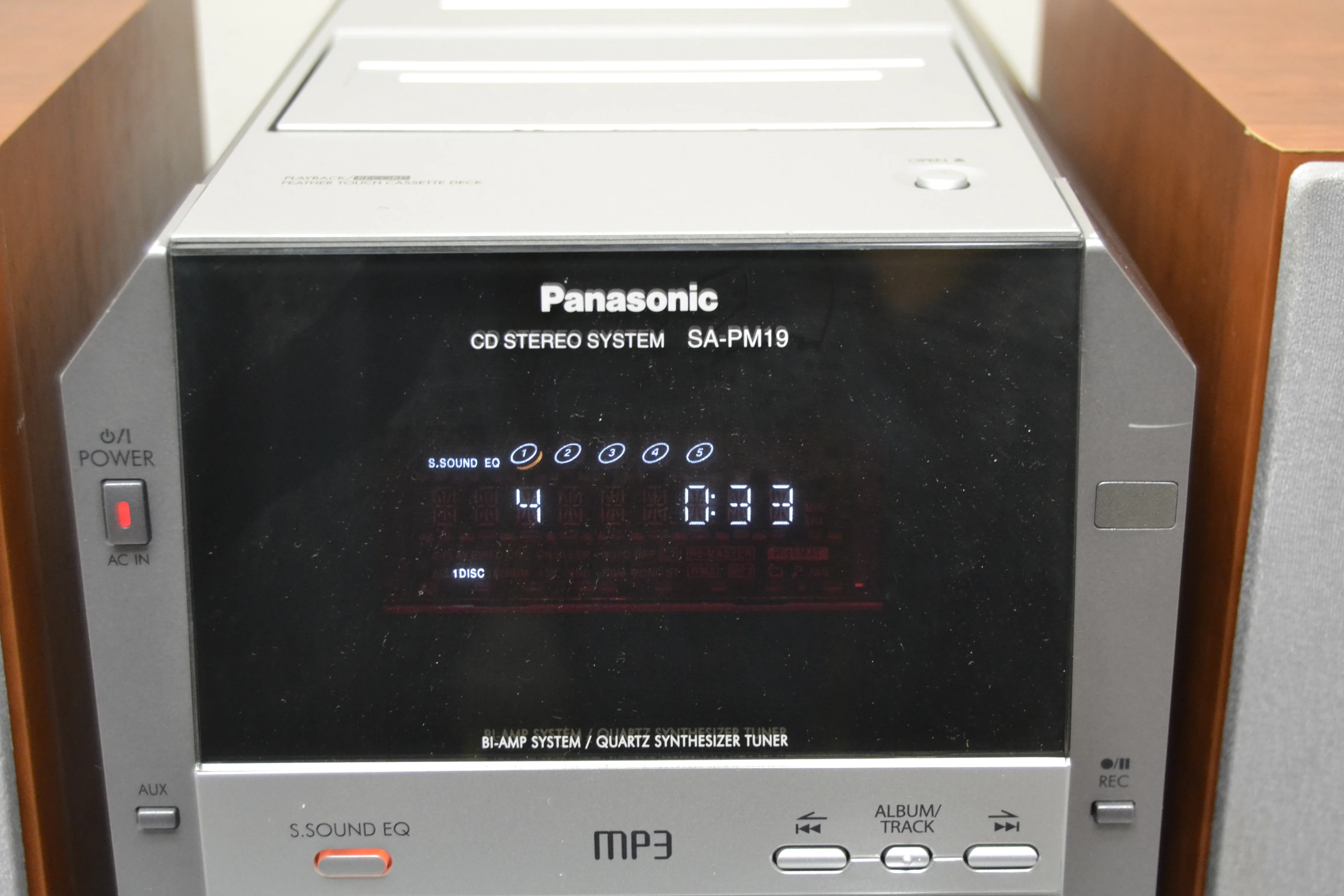 Panasonic SA-PM19 Mini Stereo System * Cd, Cassette, Radio & Speakers - Image 7
