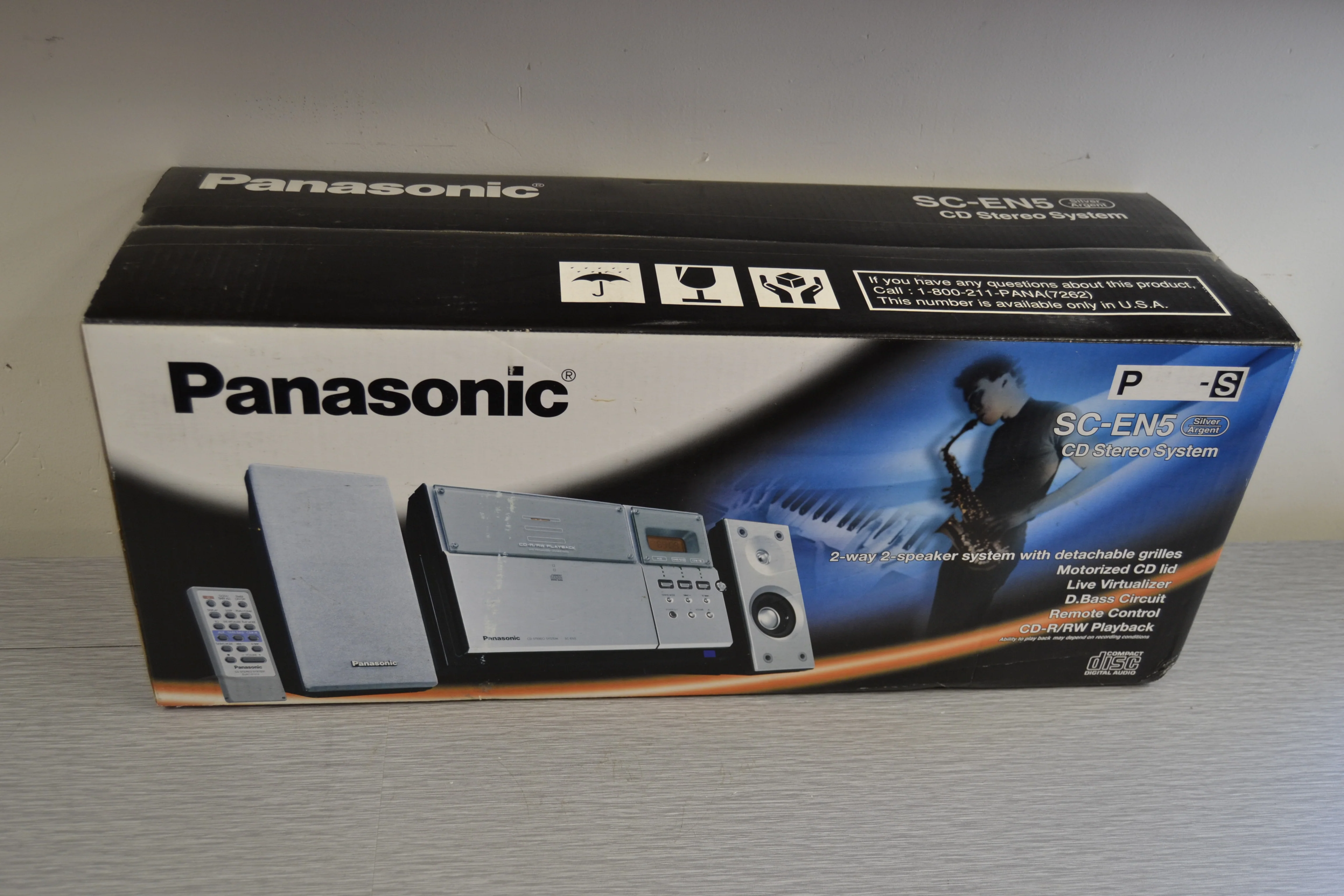 Panasonic SC-EN5 CD Music System - NEW OLD STOCK - SEALED BOX !!! - Image 6