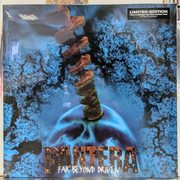Pantera - Far Beyond Driven (LP, Album, Ltd, RE, RP, Whi) (Near Mint (NM or M-))