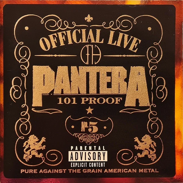 Pantera - Official Live: 101 Proof (CD, Album, Club, (Or) (Very Good Plus (VG+))