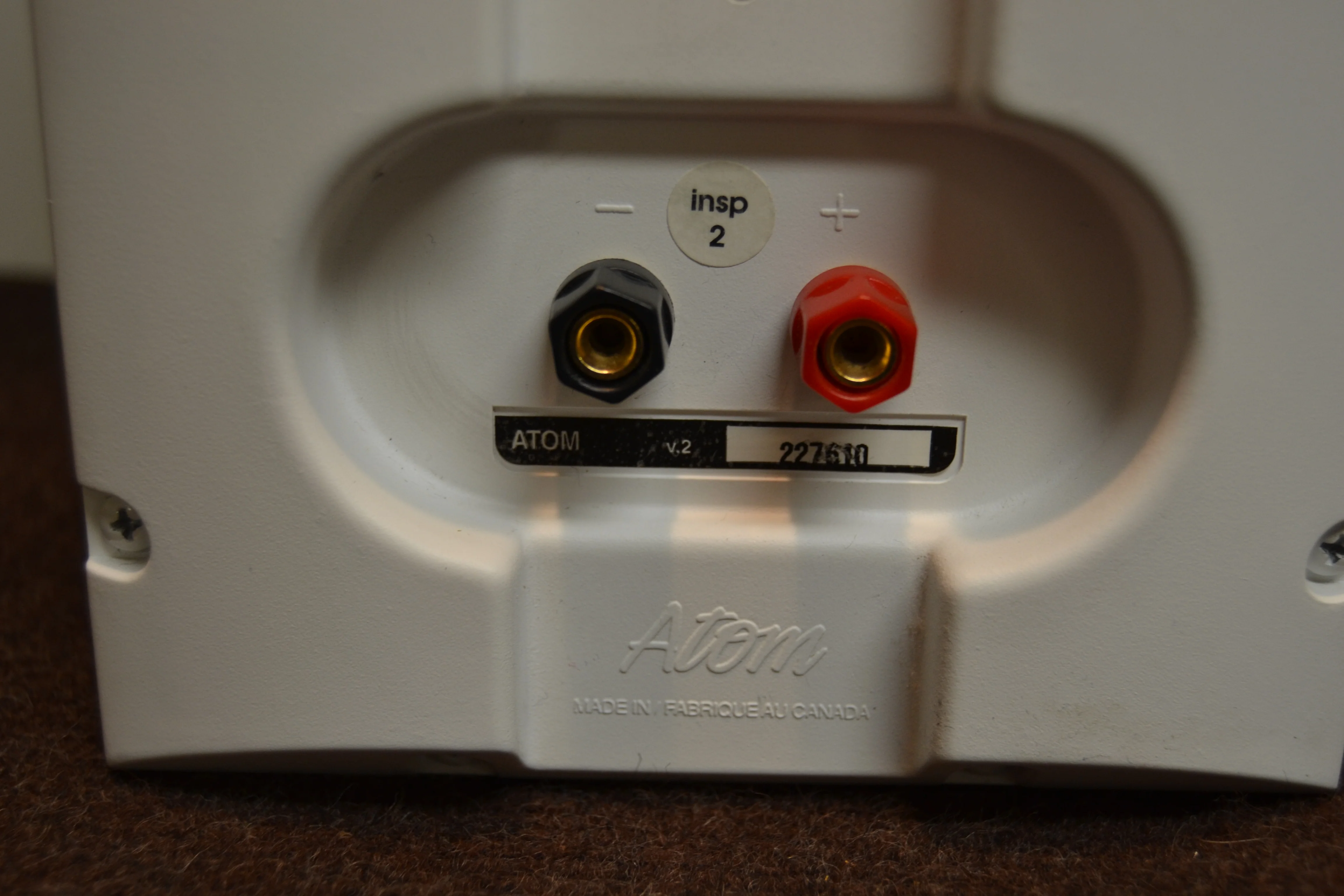 Paradigm Atom V2 Bookshelf Speakers * White - Image 4