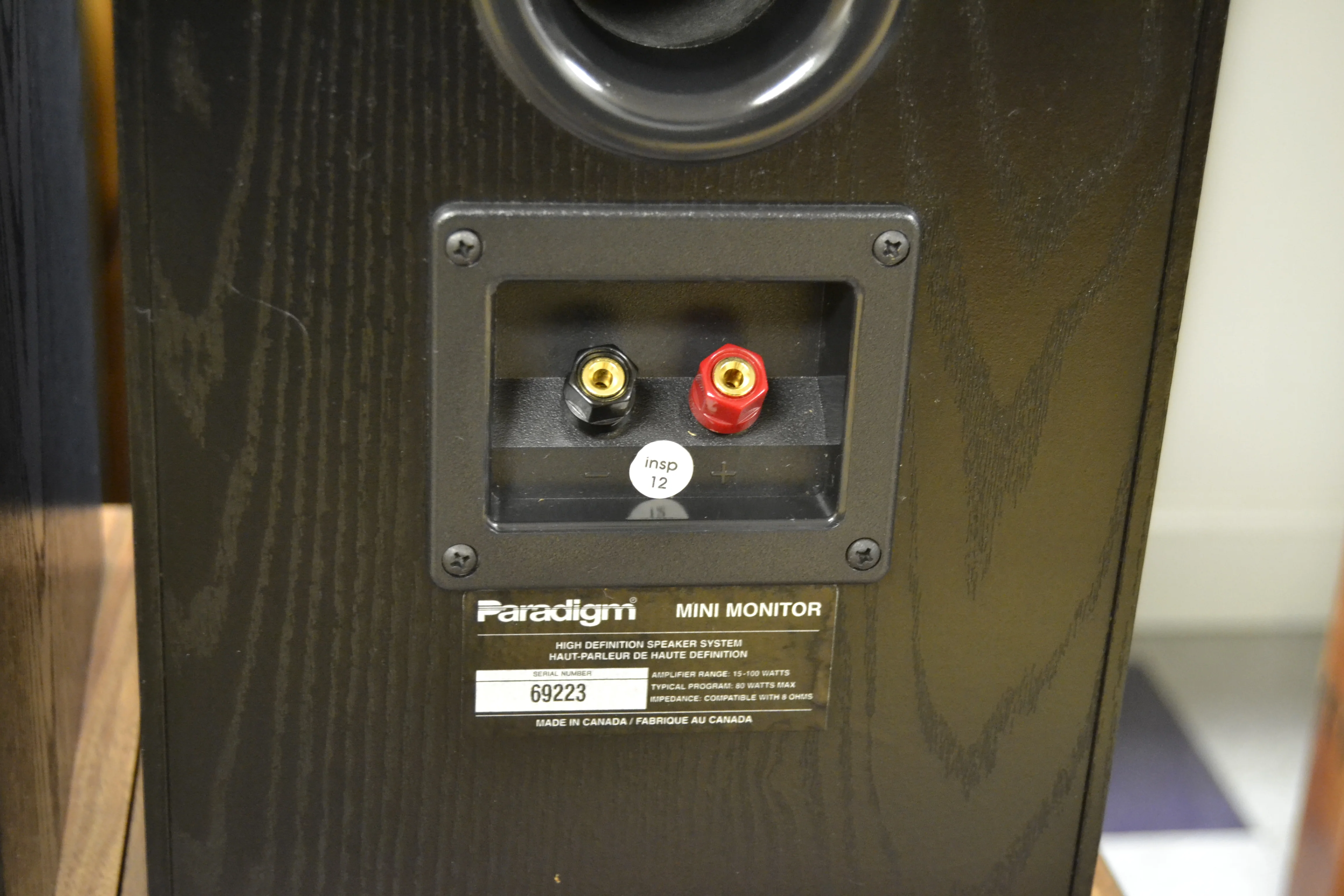 Paradigm Mini Monitor Bookshelf Speakers - Image 7