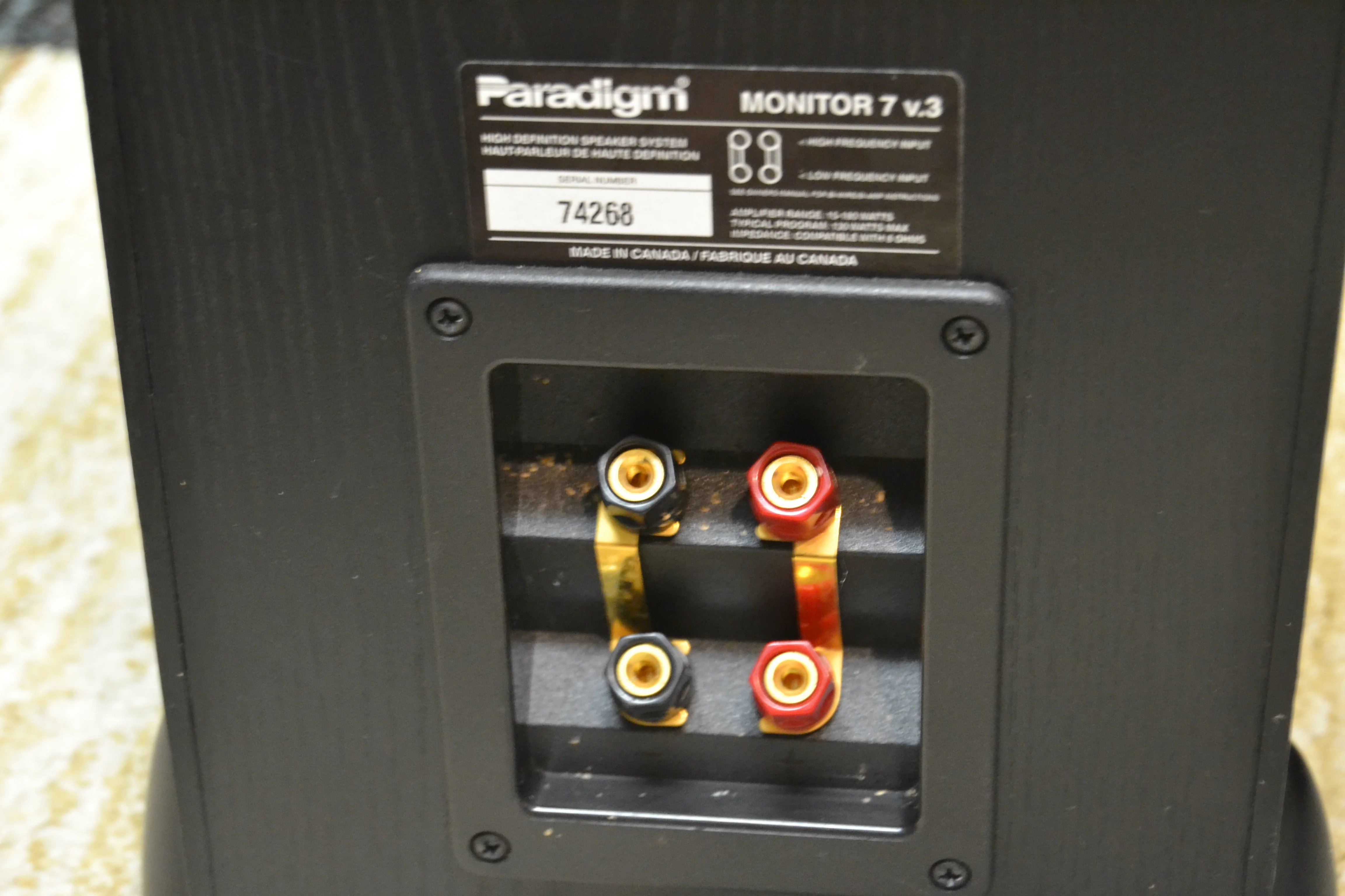 Paradigm Monitor 7 V.3 Floor Standing Speakers - Image 5