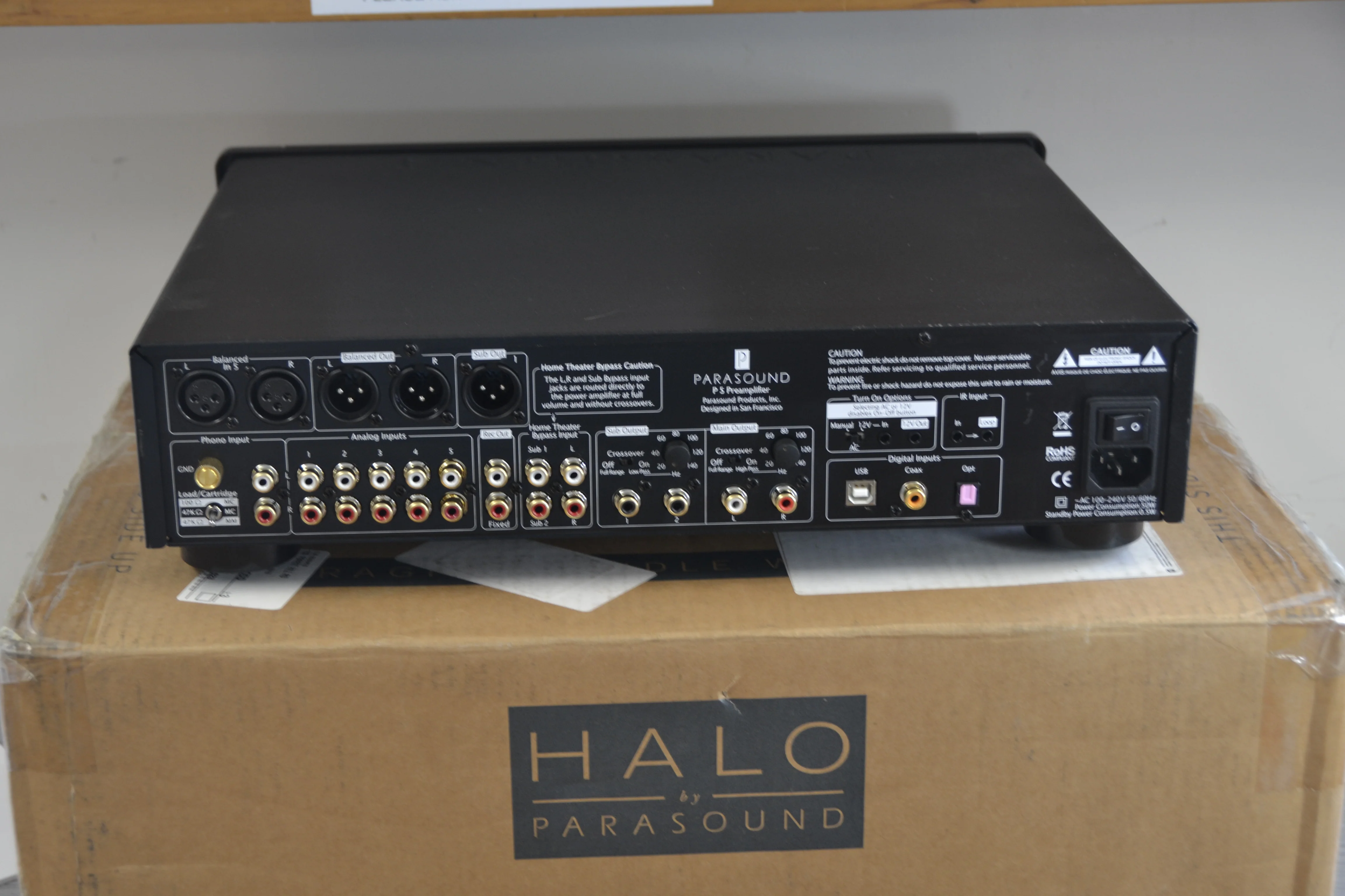Parasound Halo P5 Stereo Preamplifier - Image 13