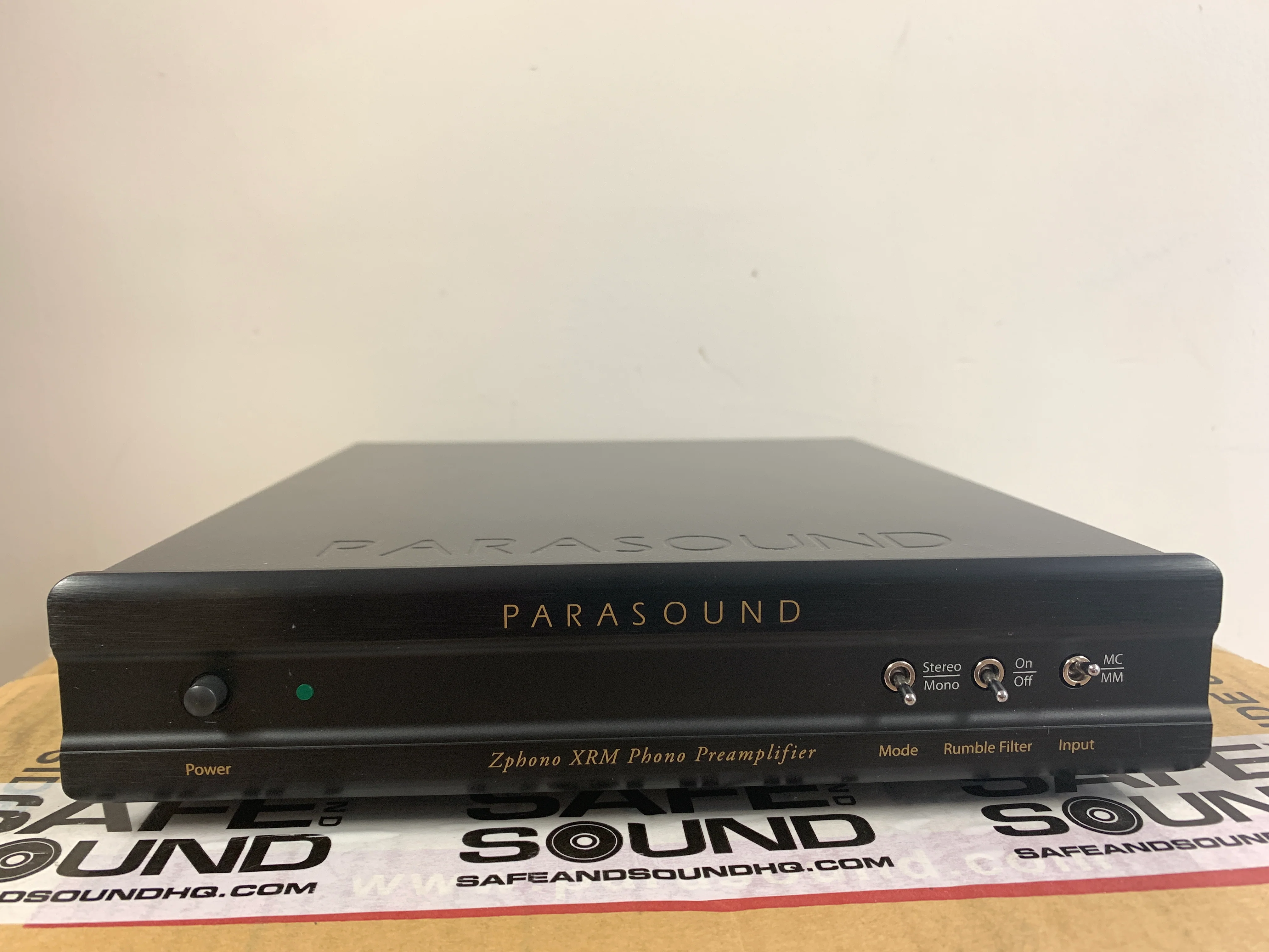 Parasound Zphone XRM Phono Preamplifer * box * manual - Image 2