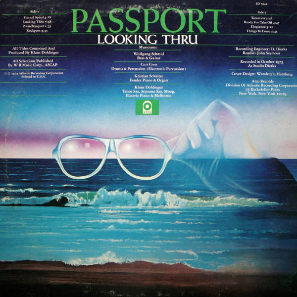 Passport - Looking Thru (LP, Album) (Very Good (VG)) - Image 2