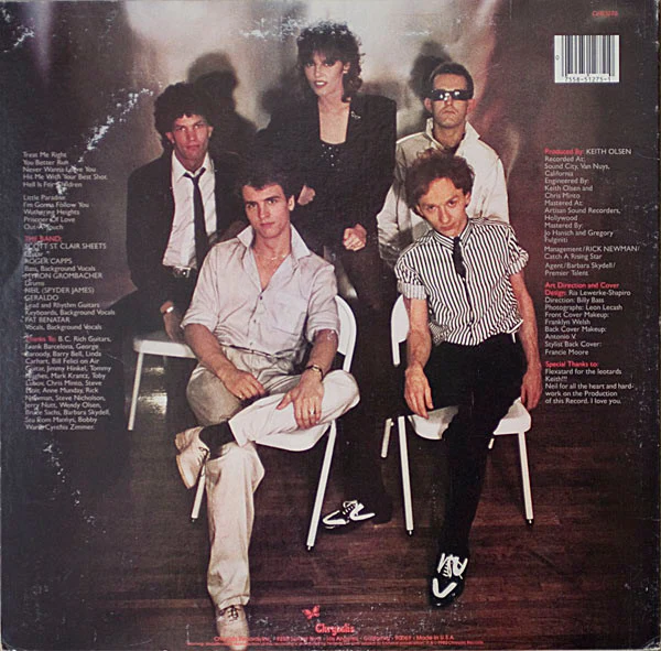 Pat Benatar - Crimes Of Passion (LP, Album, PRC) (Very Good Plus (VG+)) - Image 2