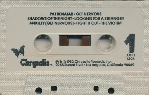 Pat Benatar - Get Nervous (Cass, Album) (Near Mint (NM or M-)) - Image 3