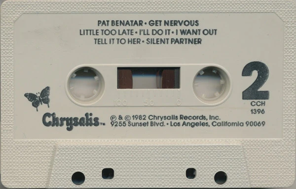 Pat Benatar - Get Nervous (Cass, Album) (Near Mint (NM or M-)) - Image 4