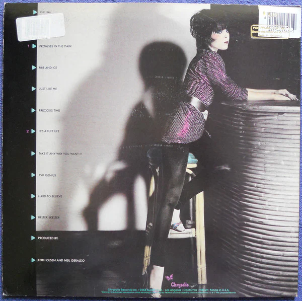 Pat Benatar - Precious Time (LP, Album, RE) (Very Good Plus (VG+)) - Image 2