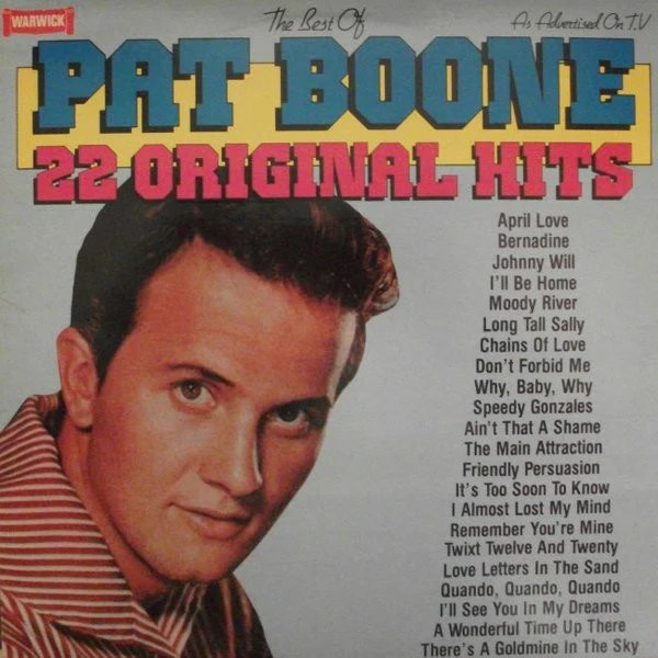 Pat Boone - The Best Of Pat Boone - 22 Original Hits (LP, Comp) (Very Good Plus (VG+))