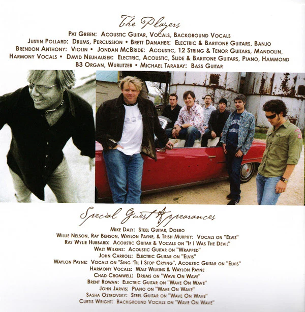 Pat Green  - Wave On Wave (CD, Album, Club, BMG) (Mint (M)) - Image 4