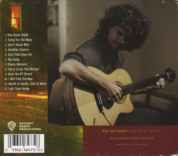 Pat Metheny - One Quiet Night (CD, Album, O-C) (Near Mint (NM or M-)) - Image 2