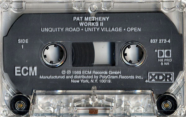 Pat Metheny - Works II (Cass, Comp, Dol) (Near Mint (NM or M-)) - Image 3