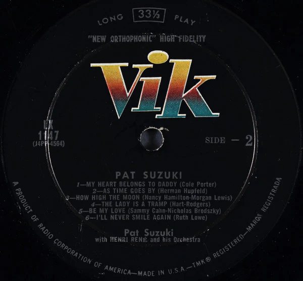Pat Suzuki - Pat Suzuki (LP, Album, Mono, Roc) (Very Good Plus (VG+)) - Image 5
