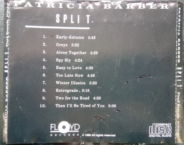 Patricia Barber - Split (CD, Album) (Very Good Plus (VG+)) - Image 2