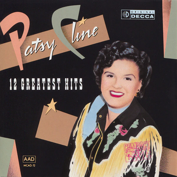 Patsy Cline - 12 Greatest Hits (CD, Comp, Club, RE, RM) (Very Good Plus (VG+))