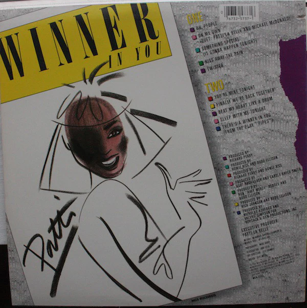 Patti LaBelle - Winner In You (LP, Album, Glo) (Very Good Plus (VG+)) - Image 2