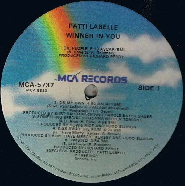 Patti LaBelle - Winner In You (LP, Album, Glo) (Very Good Plus (VG+)) - Image 3