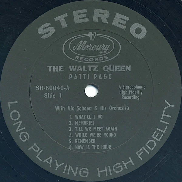 Patti Page - The Waltz Queen (LP, Album) (Very Good Plus (VG+)) - Image 2