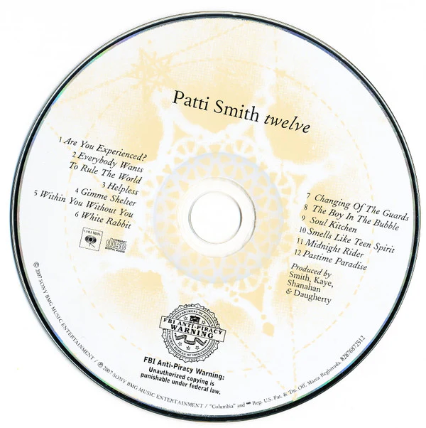Patti Smith - Twelve (CD, Album, Dig) (Near Mint (NM or M-)) - Image 5