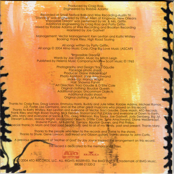 Patty Griffin - Impossible Dream (HDCD, Album) (Near Mint (NM or M-)) - Image 4