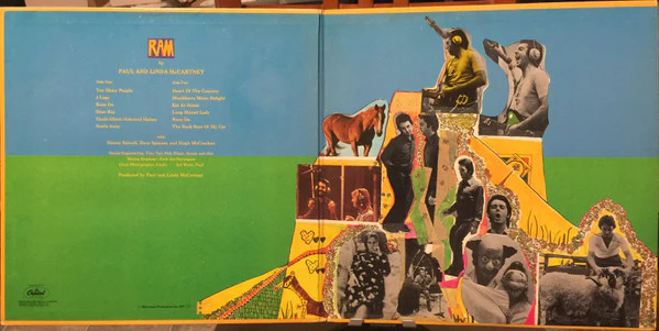 Paul & Linda McCartney - Ram (LP, Album, RE, Win) (Very Good (VG)) - Image 3
