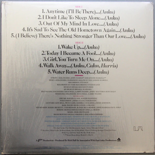 Paul Anka - Feelings (LP, Album, Ter) (Very Good Plus (VG+)) - Image 2