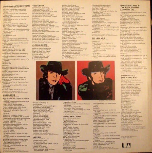 Paul Anka - The Painter (LP, Album, Quad) (Very Good Plus (VG+)) - Image 3