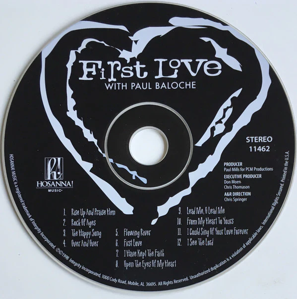 Paul Baloche - First Love (CD, Album) (Near Mint (NM or M-)) - Image 3