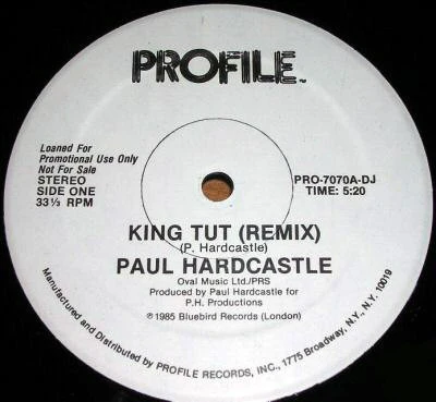 Paul Hardcastle - King Tut (Remix) (12", Promo) (Very Good Plus (VG+))