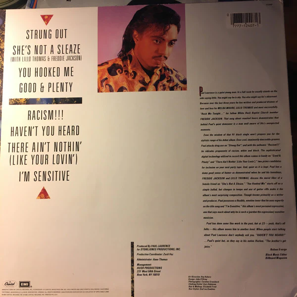 Paul Laurence - Haven't You Heard (LP, Album, Jac) (Very Good Plus (VG+)) - Image 2