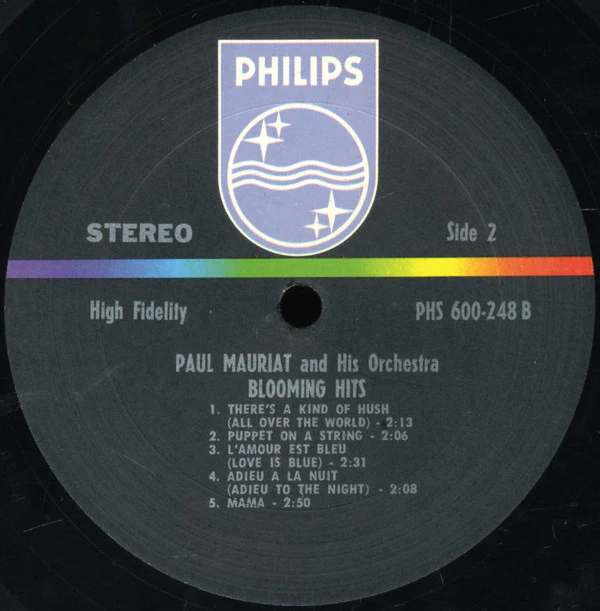 Paul Mauriat And His Orchestra - Blooming Hits (LP, Album) (Very Good (VG)) - Image 4