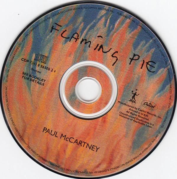 Paul McCartney - Flaming Pie (CD, Album) (Very Good Plus (VG+)) - Image 3