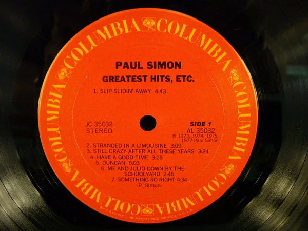 Paul Simon - Greatest Hits, Etc. (LP, Comp, Pit) (Good Plus (G+)) - Image 4