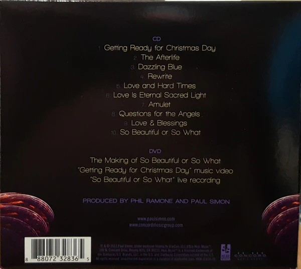 Paul Simon - So Beautiful Or So What (CD, Album + DVD-V + Del) (Near Mint (NM or M-)) - Image 2