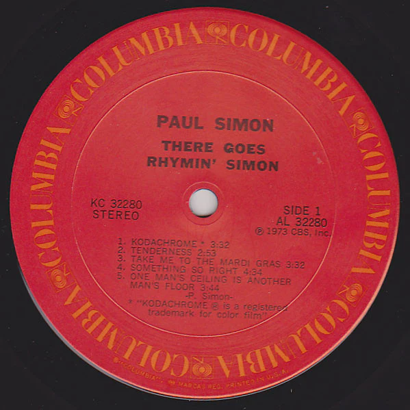 Paul Simon - There Goes Rhymin' Simon (LP, Album, Pit) (Very Good Plus (VG+)) - Image 5