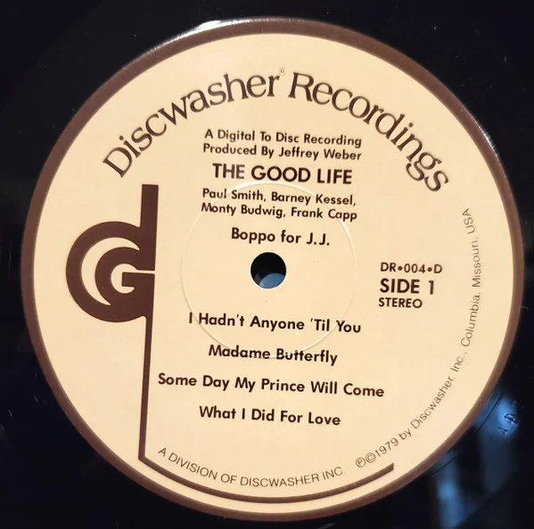 Paul Smith With Monty Budwig, Frank Capp, Barney Kessel - The Good Life (LP) (Mint (M)) - Image 3