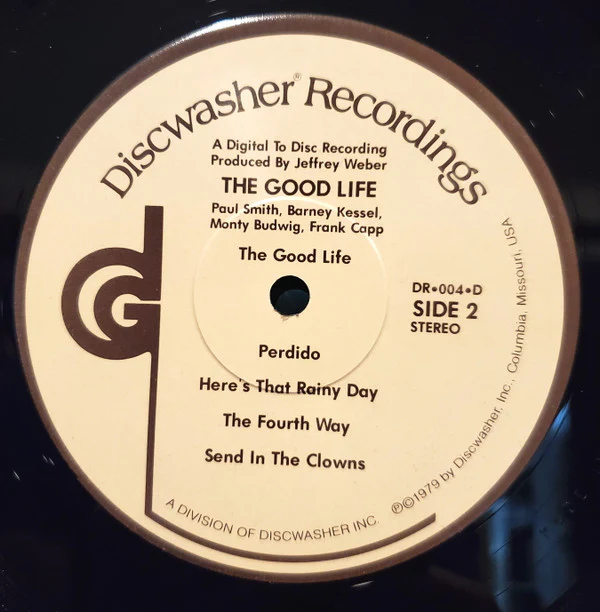 Paul Smith With Monty Budwig, Frank Capp, Barney Kessel - The Good Life (LP) (Mint (M)) - Image 4