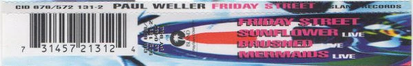 Paul Weller - Friday Street (A Heavy Soul EP) (CD, EP) (Very Good Plus (VG+)) - Image 2