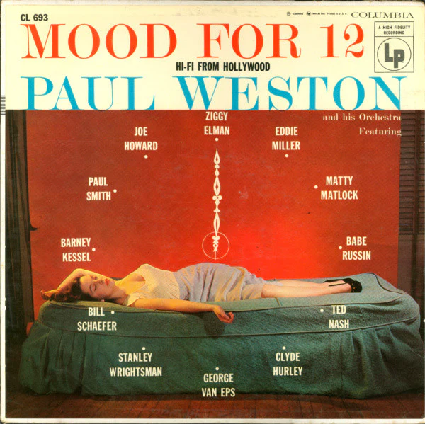 Paul Weston And His Orchestra - Mood For 12 (LP, Album) (Very Good Plus (VG+))