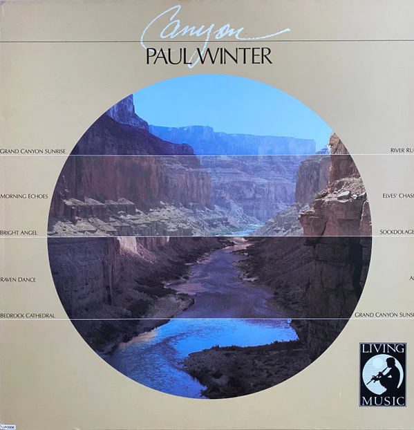 Paul Winter - Canyon (LP, Album, Promo) (Very Good Plus (VG+))