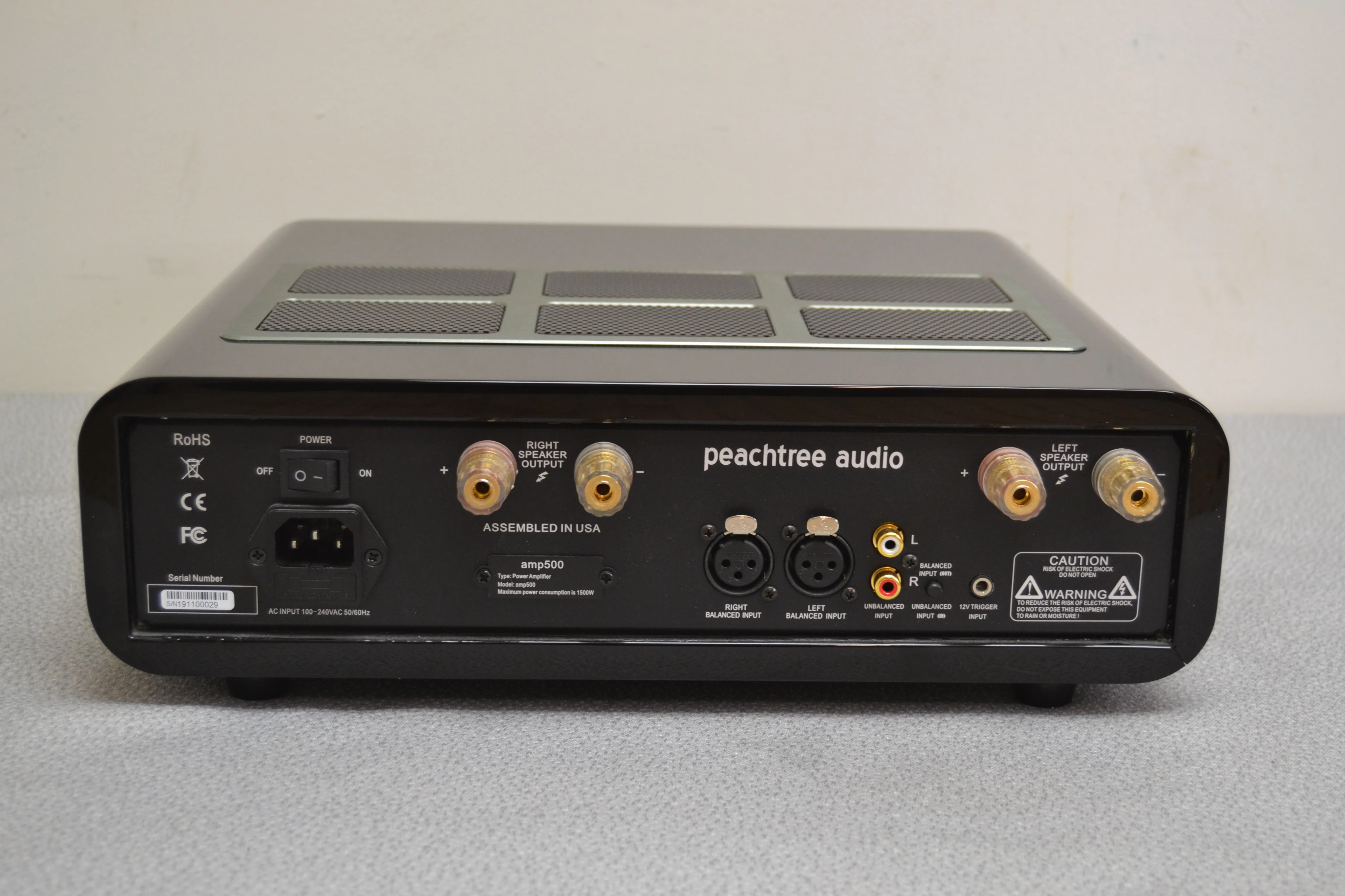 Peachtree Audio amp500 Power Amplifier * 500W RMS - Image 7