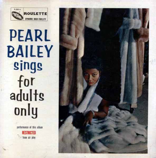 Pearl Bailey - Pearl Bailey Sings For Adults Only (LP, Mono) (Very Good Plus (VG+))