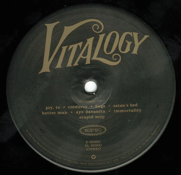 Pearl Jam - Vitalogy (LP, Album) (Very Good Plus (VG+)) - Image 4
