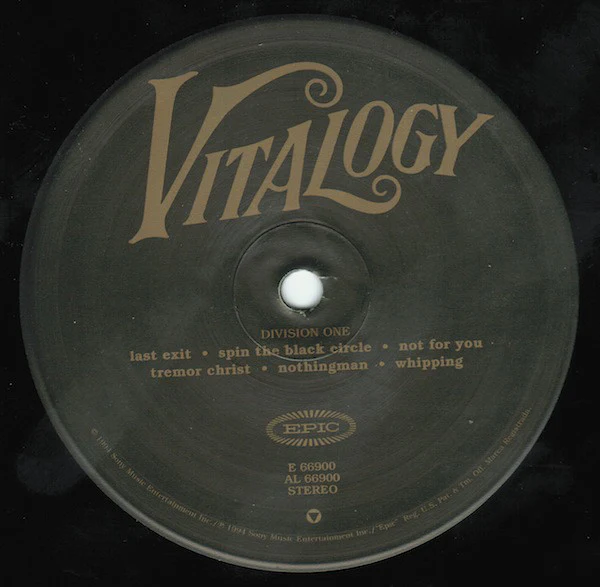Pearl Jam - Vitalogy (LP, Album) (Very Good Plus (VG+)) - Image 4