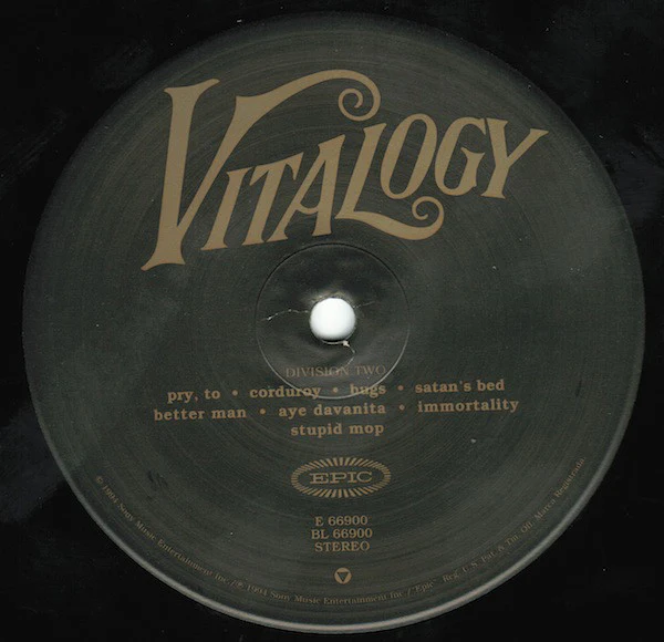 Pearl Jam - Vitalogy (LP, Album) (Very Good Plus (VG+)) - Image 5