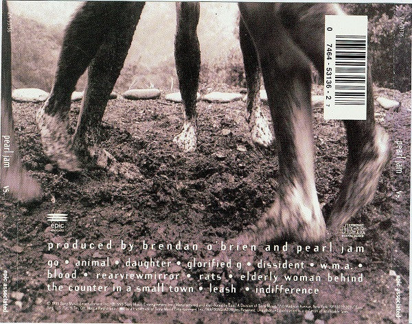 Pearl Jam - Vs. (CD, Album) (Near Mint (NM or M-)) - Image 2