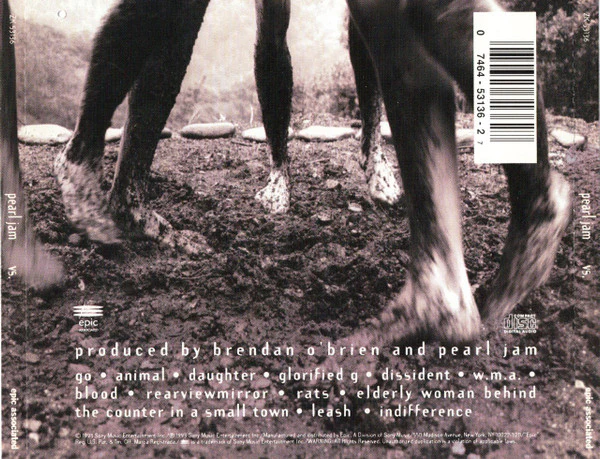 Pearl Jam - Vs. (CD, Album, RE) (Very Good Plus (VG+)) - Image 2